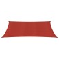 Vela Parasole 160 g/m² Rossa 3,5x4,5 m in HDPE Vela Parasole 160 g/m² Rossa 3,5x4,5 m in HDPE