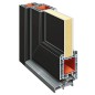 Porta Ingresso Antracite 88x200 cm in PVC Porta Ingresso Antracite 88x200 cm in PVC