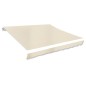 vidaXL Tenda Parasole in Tela Crema 3 x 2,5 m (Telaio non Incluso) vidaXL Tenda Parasole in Tela Crema 3 x 2,5 m (Telaio non Incluso)