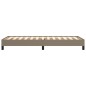 vidaXL Giroletto Grigio Tortora 90x190 cm in Tessuto