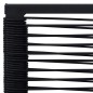 Sedie da Giardino 4 pz in Rattan Nero Sedie da Giardino 4 pz in Rattan Nero
