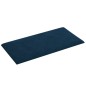 vidaXL Pannelli Murali 12 pz Blu 30x15 cm in Velluto 0,54 m² vidaXL Pannelli Murali 12 pz Blu 30x15 cm in Velluto 0,54 m²
