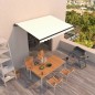 Tenda da Sole Retrattile Manuale 350x250 cm Crema Tenda da Sole Retrattile Manuale 350x250 cm Crema