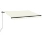 Tenda da Sole Retrattile Manuale 350x250 cm Crema Tenda da Sole Retrattile Manuale 350x250 cm Crema