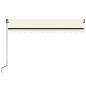 Tenda da Sole Retrattile Manuale 350x250 cm Crema Tenda da Sole Retrattile Manuale 350x250 cm Crema