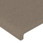 Testiera ad Orecchio Tortora 93x23x118/128 cm in Tessuto Testiera ad Orecchio Tortora 93x23x118/128 cm in Tessuto