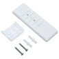 Tenda da Sole Automatica Sensore Vento e LED 3,5x2,5 m Crema Tenda da Sole Automatica Sensore Vento e LED 3,5x2,5 m Crema