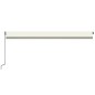 Tenda da Sole Retrattile Automatica 600x350 cm Crema Tenda da Sole Retrattile Automatica 600x350 cm Crema