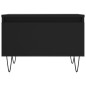 vidaXL Tavolini da Salotto 2pz Neri 50x46x35 cm in Legno Multistrato