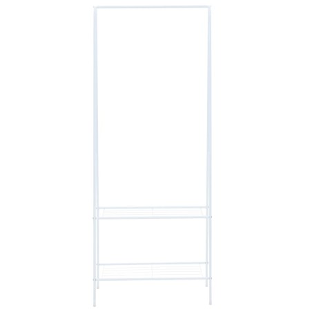 vidaXL Appendiabiti 59x35x150 cm Bianco