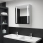 Armadietto Bagno con Specchio e LED 60x14x62 cm Armadietto Bagno con Specchio e LED 60x14x62 cm
