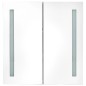 Armadietto Bagno con Specchio e LED 60x14x62 cm Armadietto Bagno con Specchio e LED 60x14x62 cm