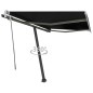 Tenda Retrattile Manuale Autoportante 300x250 cm Antracite Tenda Retrattile Manuale Autoportante 300x250 cm Antracite