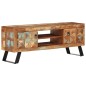 vidaXL Mobile Porta TV 112x30x45 cm in Legno Massello di Recupero vidaXL Mobile Porta TV 112x30x45 cm in Legno Massello di Recupero