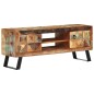 vidaXL Mobile Porta TV 112x30x45 cm in Legno Massello di Recupero vidaXL Mobile Porta TV 112x30x45 cm in Legno Massello di Recupero