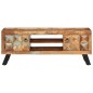 vidaXL Mobile Porta TV 112x30x45 cm in Legno Massello di Recupero vidaXL Mobile Porta TV 112x30x45 cm in Legno Massello di Recupero