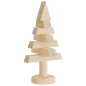 vidaXL Alberi di Natale Decorativi in Legno 2pz 30cm Massello di Pino vidaXL Alberi di Natale Decorativi in Legno 2pz 30cm Massello di Pino