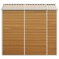 vidaXL Capanno Giardino Marrone Chiaro 191x215x198cm Acciaio Zincato vidaXL Capanno Giardino Marrone Chiaro 191x215x198cm Acciaio Zincato