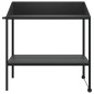 vidaXL Supporto per Piante Antracite 100x54,5x100 cm Acciaio Zincato vidaXL Supporto per Piante Antracite 100x54,5x100 cm Acciaio Zincato