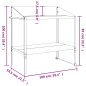 vidaXL Supporto per Piante Antracite 100x54,5x100 cm Acciaio Zincato vidaXL Supporto per Piante Antracite 100x54,5x100 cm Acciaio Zincato