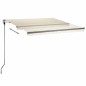 Tenda Automatica con Sensore Vento e LED 300x250 cm Crema Tenda Automatica con Sensore Vento e LED 300x250 cm Crema
