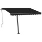 Tenda Automatica con Sensore Vento e LED 300x250 cm Antracite Tenda Automatica con Sensore Vento e LED 300x250 cm Antracite