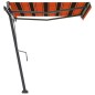 Tenda da Sole Automatica Autoportante 350x250cm Arancio Marrone Tenda da Sole Automatica Autoportante 350x250cm Arancio Marrone