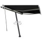 Tenda Retrattile Manuale Autoportante 350x250 cm Antracite Tenda Retrattile Manuale Autoportante 350x250 cm Antracite