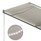 Tenda da Sole Automatica LED e Sensore Vento 350x250 cm Crema Tenda da Sole Automatica LED e Sensore Vento 350x250 cm Crema