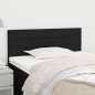 Testiera Nera 100x5x78/88 cm in Tessuto Testiera Nera 100x5x78/88 cm in Tessuto