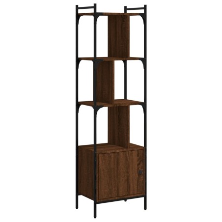 vidaXL Libreria Anta Rovere Marrone 44,5x30x154,5 cm Legno Multistrato