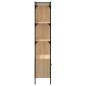 vidaXL Libreria Ante Rovere Sonoma 76,5x30x154,5 cm Legno Multistrato vidaXL Libreria Ante Rovere Sonoma 76,5x30x154,5 cm Legno Multistrato