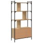 vidaXL Libreria Ante Rovere Sonoma 76,5x30x154,5 cm Legno Multistrato vidaXL Libreria Ante Rovere Sonoma 76,5x30x154,5 cm Legno Multistrato