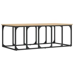 vidaXL Tavolino Salotto Rovere Sonoma 100x50x35,5cm Legno Multistrato