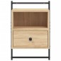 vidaXL Comodini a Muro 2 pz Rovere Sonoma 40x30x61cm Legno Multistrato vidaXL Comodini a Muro 2 pz Rovere Sonoma 40x30x61cm Legno Multistrato