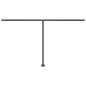 Tenda da Sole Retrattile Manuale con LED 400x300 cm Crema Tenda da Sole Retrattile Manuale con LED 400x300 cm Crema