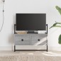vidaXL Mobile TV a Muro Grigio Sonoma 60,5x30x51 cm Legno Multistrato vidaXL Mobile TV a Muro Grigio Sonoma 60,5x30x51 cm Legno Multistrato