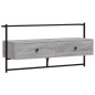 vidaXL Mobile TV a Muro Grigio Sonoma 100,5x30x51 cm Legno Multistrato vidaXL Mobile TV a Muro Grigio Sonoma 100,5x30x51 cm Legno Multistrato