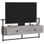 vidaXL Mobile TV a Muro Grigio Sonoma 100,5x30x51 cm Legno Multistrato vidaXL Mobile TV a Muro Grigio Sonoma 100,5x30x51 cm Legno Multistrato