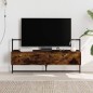 vidaXL Mobile TV a Muro Rovere Fumo 100,5x30x51 cm Legno Multistrato vidaXL Mobile TV a Muro Rovere Fumo 100,5x30x51 cm Legno Multistrato