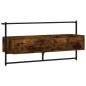vidaXL Mobile TV a Muro Rovere Fumo 100,5x30x51 cm Legno Multistrato vidaXL Mobile TV a Muro Rovere Fumo 100,5x30x51 cm Legno Multistrato