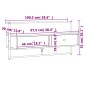 vidaXL Mobile TV a Muro Rovere Fumo 100,5x30x51 cm Legno Multistrato vidaXL Mobile TV a Muro Rovere Fumo 100,5x30x51 cm Legno Multistrato