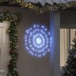 vidaXL Illuminazione di Natale Galassia 140 LED Bianco Freddo 17 cm