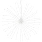 vidaXL Illuminazione di Natale Galassia 140 LED Bianco Freddo 17 cm