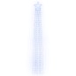 vidaXL Illuminazione per Albero di Natale 320 LED Blu 375 cm