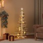 vidaXL Albero di Natale Decorativo in Legno 125 cm Legno Massello Pino vidaXL Albero di Natale Decorativo in Legno 125 cm Legno Massello Pino