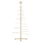 vidaXL Albero di Natale Decorativo in Legno 125 cm Legno Massello Pino vidaXL Albero di Natale Decorativo in Legno 125 cm Legno Massello Pino