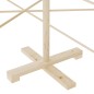 vidaXL Albero di Natale Decorativo in Legno 150 cm Legno Massello Pino vidaXL Albero di Natale Decorativo in Legno 150 cm Legno Massello Pino
