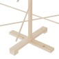 vidaXL Albero di Natale Decorativo in Legno 180 cm Legno Massello Pino vidaXL Albero di Natale Decorativo in Legno 180 cm Legno Massello Pino
