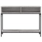 vidaXL Tavolino Consolle Grigio Sonoma 100x30,5x75cm Legno Multistrato vidaXL Tavolino Consolle Grigio Sonoma 100x30,5x75cm Legno Multistrato